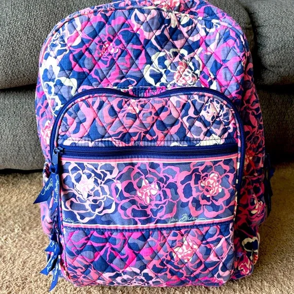 Vera Bradley retired pattern backpack campus size Vera Bradley Campus Backpack *A Sold/Out Retired Pattern  main image 3